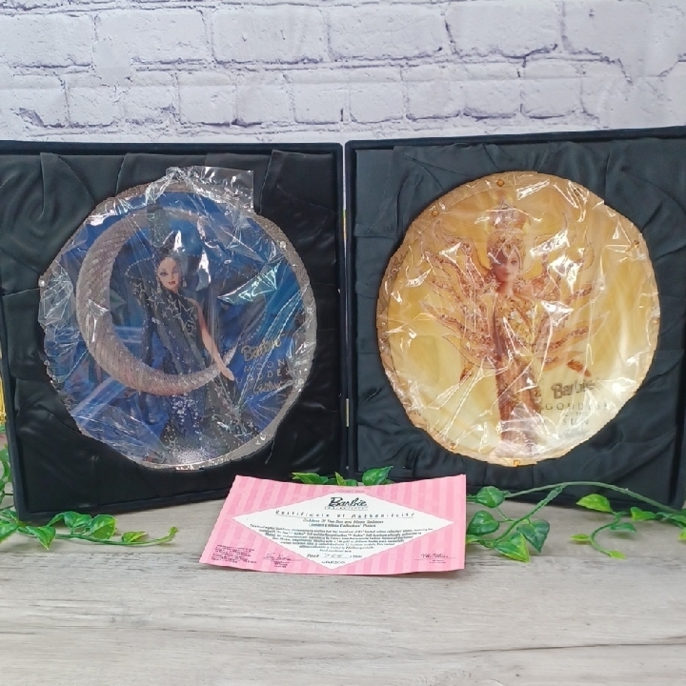 Barbie Bob Mackie Limited Edition Collector Plates 1996